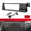 Car 1 Din Radio Fascia Adaptor Panel For BMW 3 Series E46 CD DVD Stereo Frame