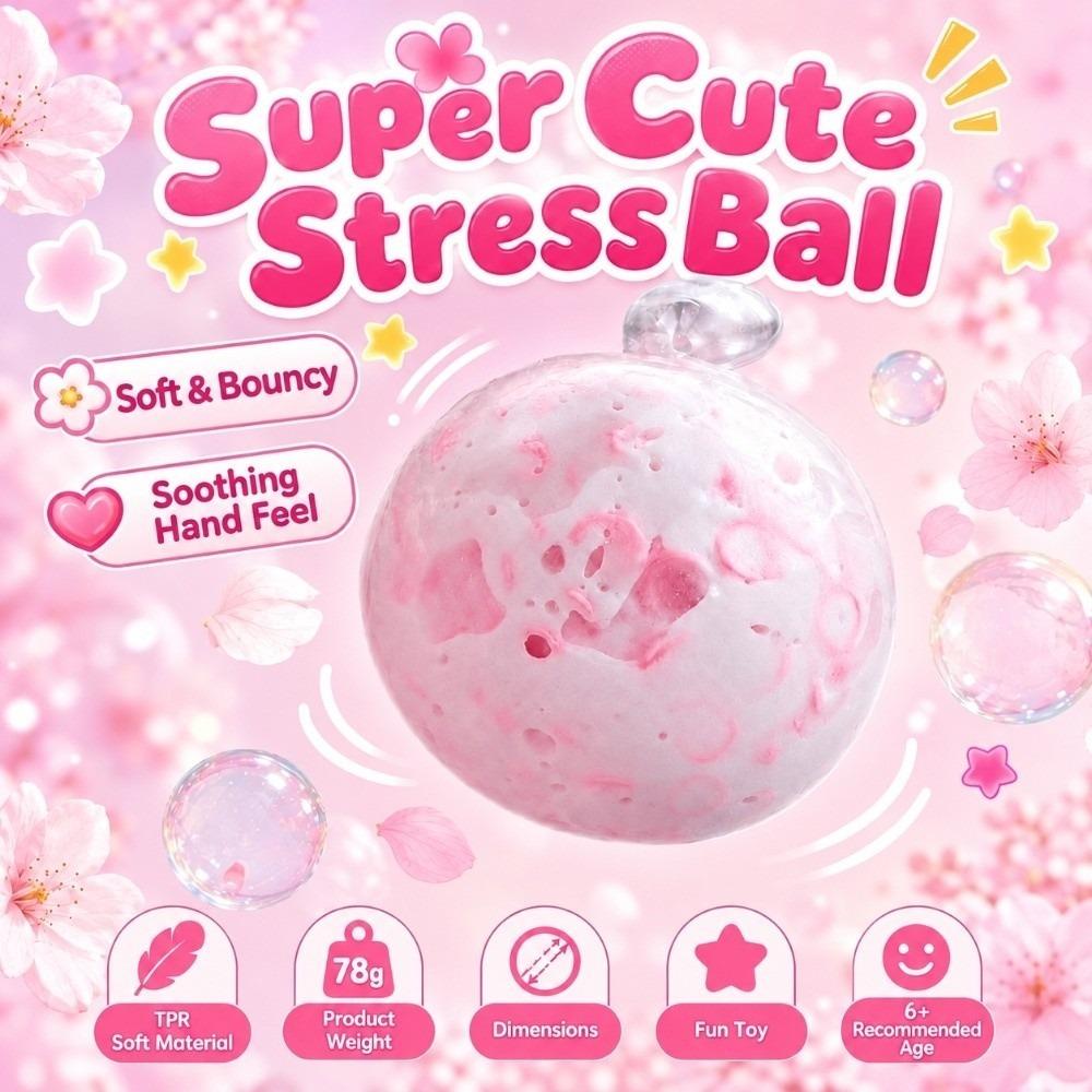 Soft Texture Squeeze Ball Slow Rising Fidget Toy Durable Stress Relief Toy Stress Relief