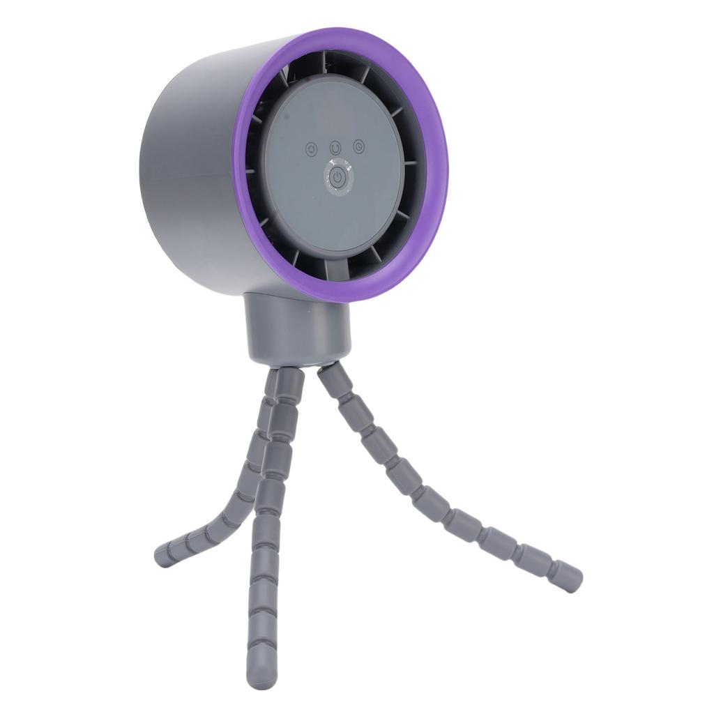 Battery Operated Stroller Digital Diaplay 360 Degree Oscillation Fan Tripod Clip On Flexible Fan 4000mAh