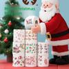 Christmas Toilet Paper Colorful Printed Bathroom Tissue Soft Skin-Friendly Holiday Paper Towels Home Rolls Paper