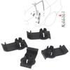 4Pcs Front Window Regulator Clip Fit For 2000-2006 BMW X5 E53 4-Door 51338254781