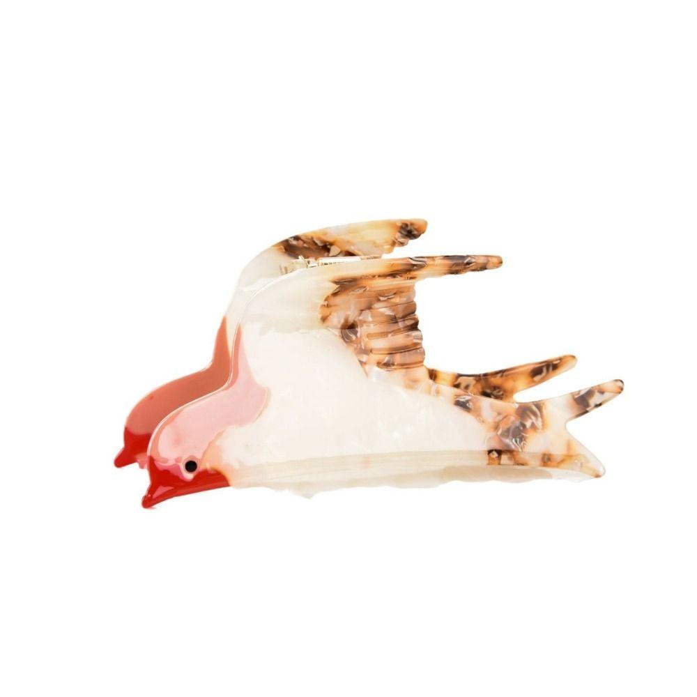 Spring Theme Swallow Series Hair Claw Acetate Material Hairpin Headwear Fashion Wear