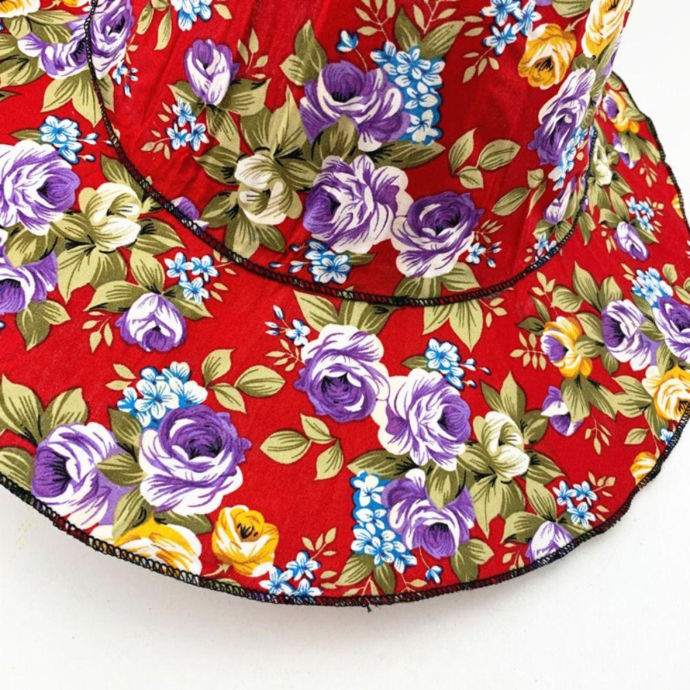 Women Fan Hat Wide Brim Sun Protection Portable Sunscreen Cap Durable