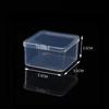 5.5 High Transparent Plastic Small Square Box, Earplug Box, Jewelry Storage Box, Spare Parts Box, Jewelry Beaded Fishing Gear Box.