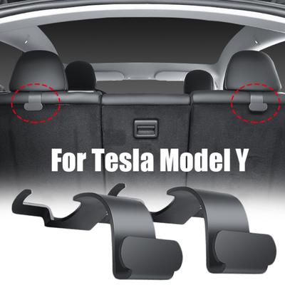 2 шт. крючки для багажника автомобиля для модели Tesla Y, крючок для задних сидений, органайзеры для багажника, вешалка для хранения багажника, крючок для авто интерьера