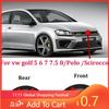 Новый 80% Значок на переднюю решетку Volkswagen Значок на крышку багажника Логотип Новый POLO GOLF 5 6 7 7.5 8 MK7 MK7.5 MK8 Scirocc