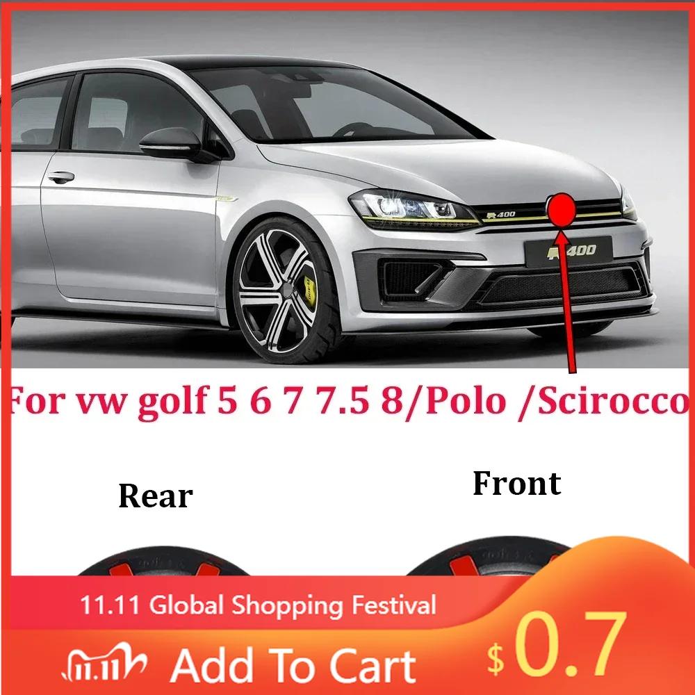 Новый 80% Значок на переднюю решетку Volkswagen Значок на крышку багажника Логотип Новый POLO GOLF 5 6 7 7.5 8 MK7 MK7.5 MK8 Scirocc
