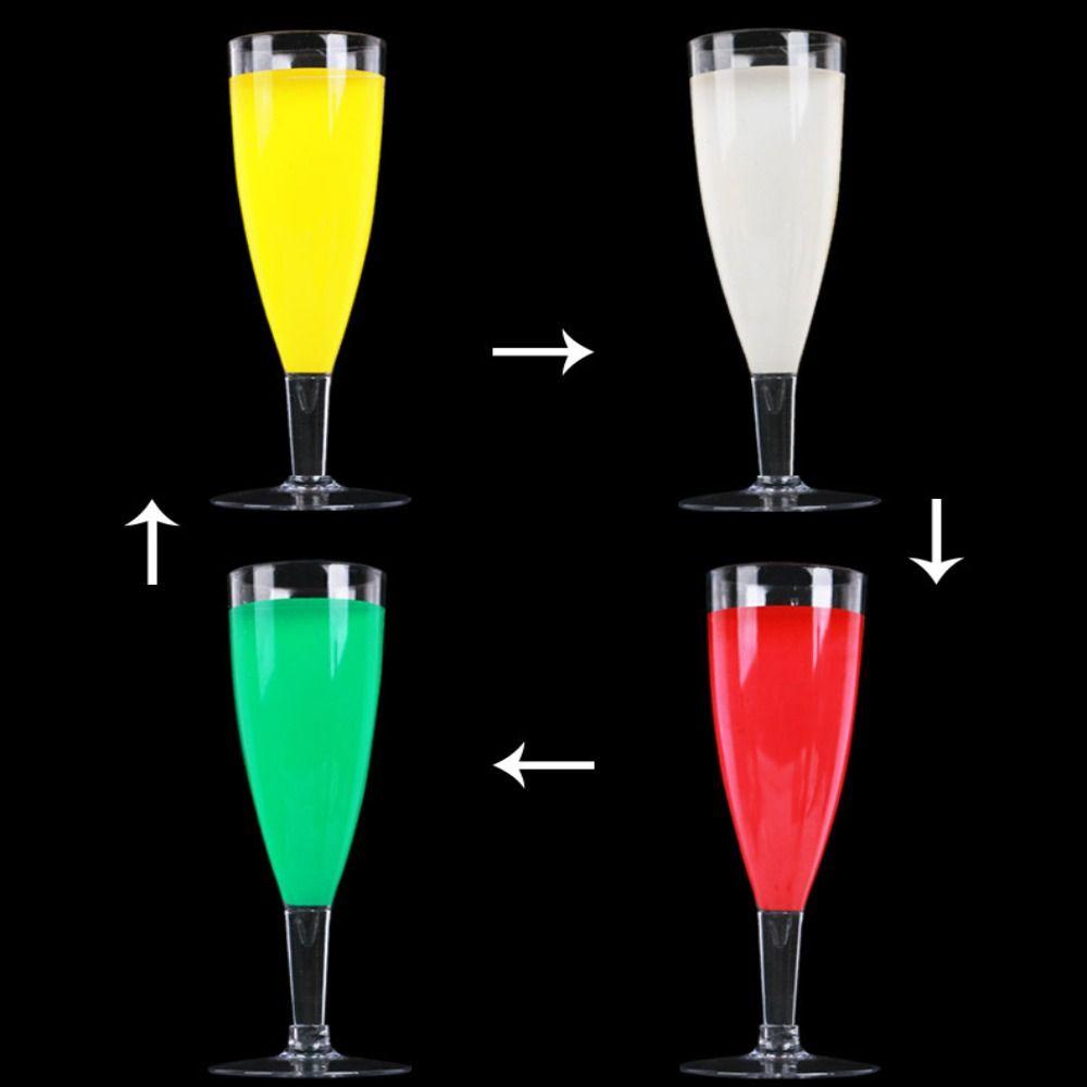 Цветное кольцо, бокал для вина, изменение цвета, стакан для смешивания цветов, чашка для дружеских встреч