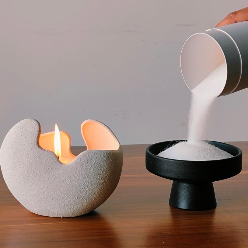 Factory Sells Pearled Candle Sand Candle Wax with Customized logo Package Plant Based Sand Wax Candles for Wedding Decoration