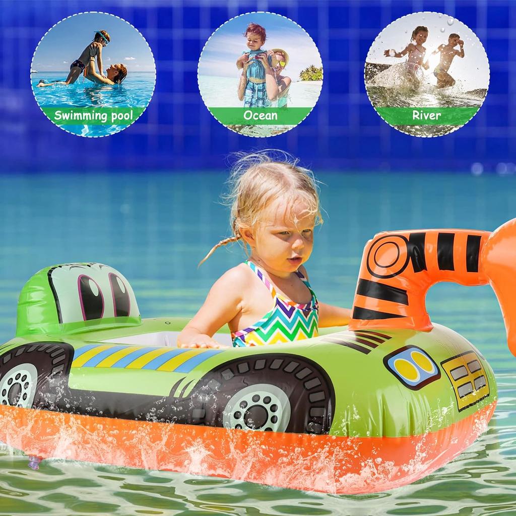 Кольцо для детского плавания, надувной обруч для плавания, сиденье для плавания, тренажер для плавания, надувное кольцо для плавания в машине, сиденье для тренировки плавания для детей от 3 до 36 месяцев