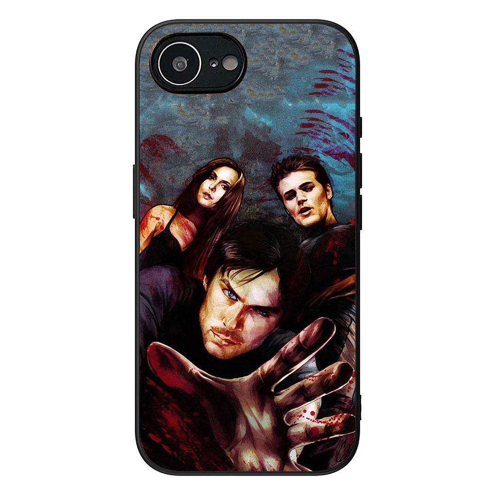 Soft Cover for Apple iPhone 13 12 Mini XS 11 Pro Max 7 8 Plus + XR SE 2022 2020 SE3 Coque Phone Case Vampires TV Diaries