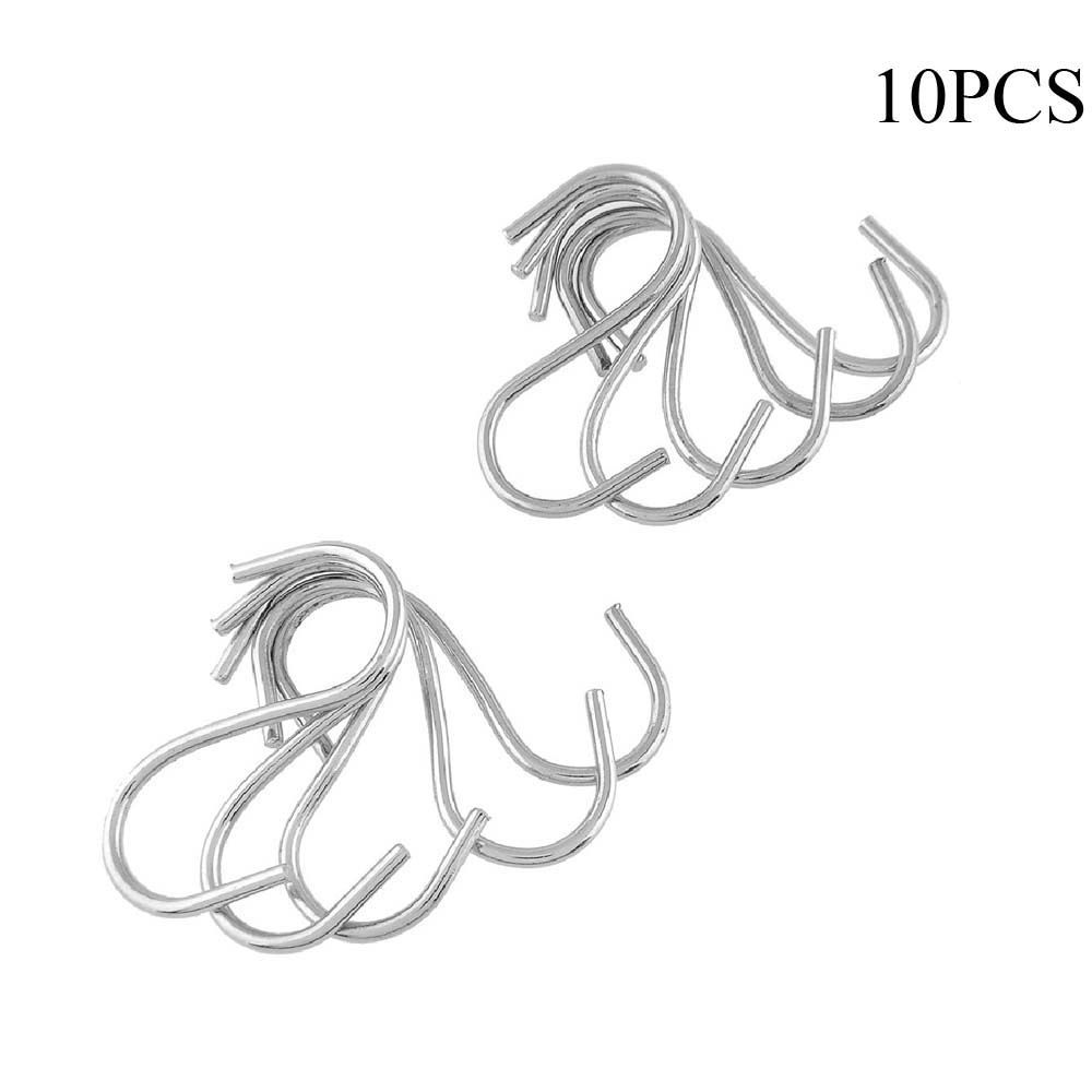 5/10/20 шт. Держатель для домашней кухни из нержавеющей стали S-образный крючок для хранения, застежки, крючки, вешалка
