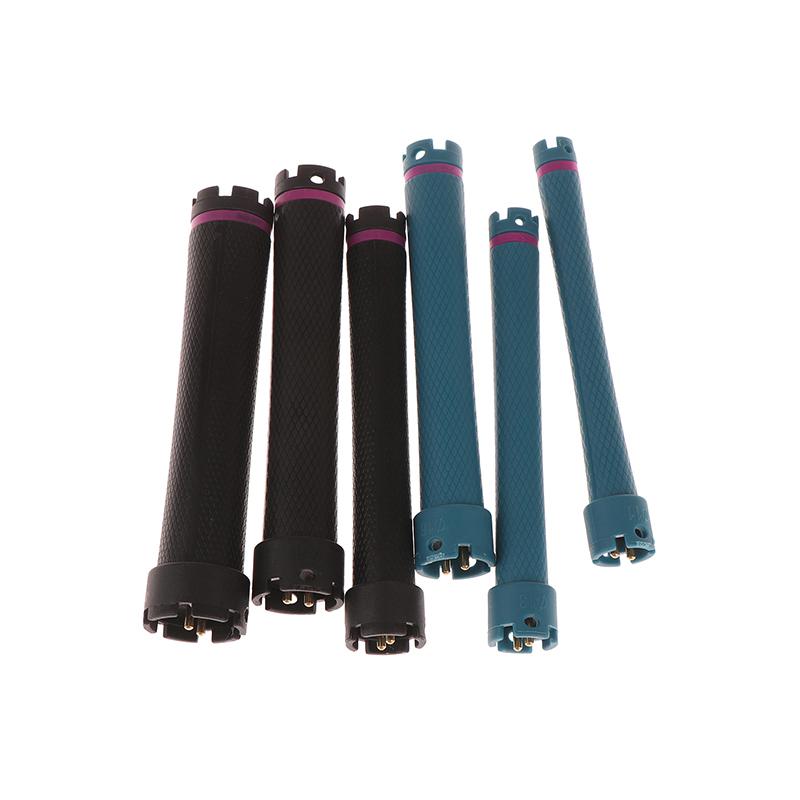 1Pcs 220V/24V Digital Hair Perm Rods Universal 2 Plugs Electirc Heated Curl Bars Rollers Curlers 12.5Cm Fluffy Curling Rollers