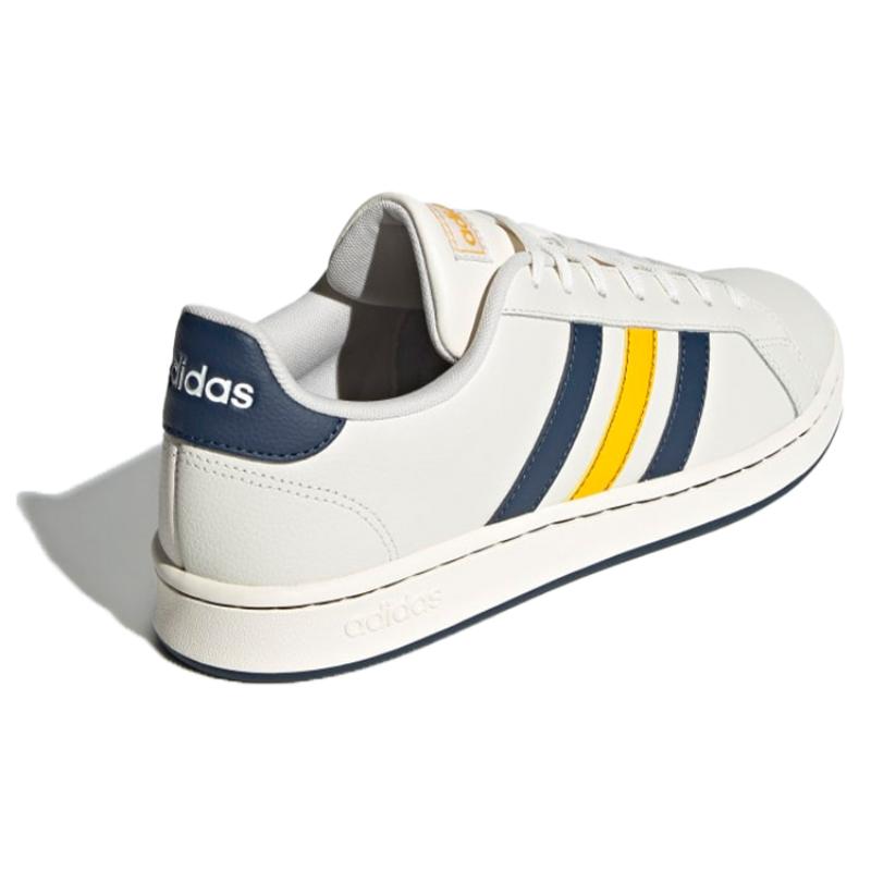 Adidas Neo Grand Court 'White Blue Yellow' Sneakers FY8195