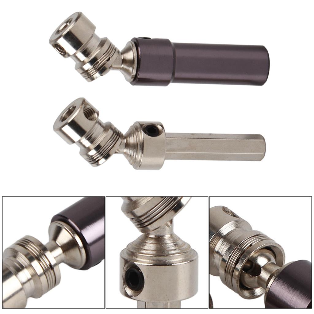 Aluminum Alloy Rear Center Drive Shaft for WLtoys 1 12 2423 RC Car Accessory (Titanium 0025T)