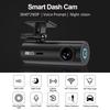 4K WIFI Mini Dash Cam Car Dvr Передний и задний видеорегистратор с ночным видением 24H Парковочная камера Монитор Черный ящик Автомобильные аксессуары