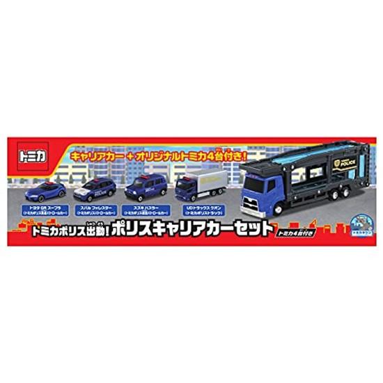 Takara Tomy Tomica Мир Полицейский Автовоз Набор