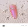 Pearl Manicure Super Flash DIY Nail Art Decorations Nail Jewelry Crystal Bow Nail Rhinestones