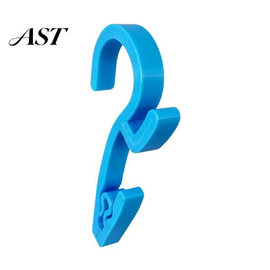 Photo Hanger with Clip S-Shaped Hook Clip, Heavy Duty Hanging Hook, 2-In-1 Multi-functional Clamp Hanger, 3D Printed Clothes Pin Clips