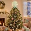 Spring Base Christmas Tree Topper Candy Themed Lightweight Candy Ornament Assorted Shapes Star Ornament 7