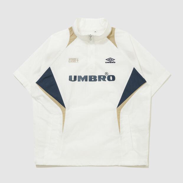 Umbro Hbl Bloke Анорак с коротким рукавом и воротником-стойкой Белый (Uq223Cwt52) (Тип B)