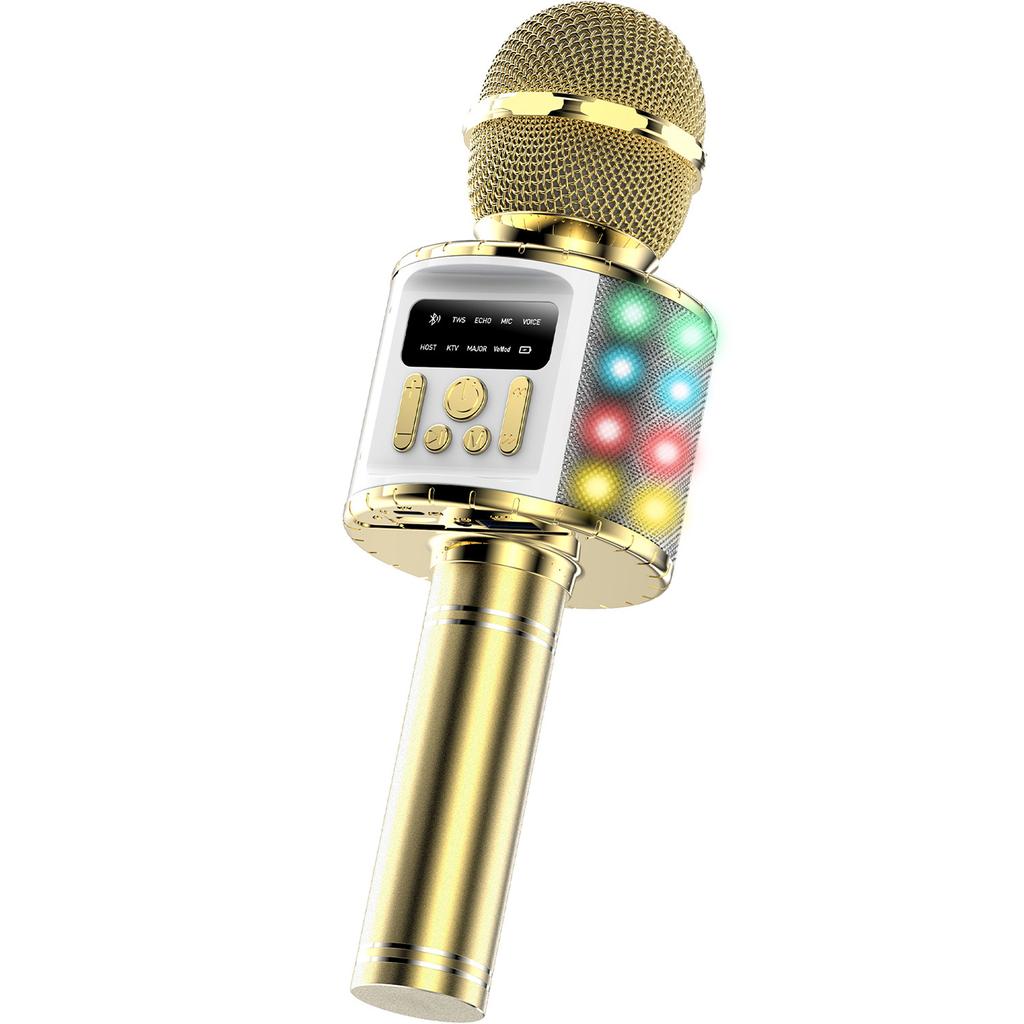 2026 new Q9Max Bluetooth microphone children's karaoke handheld wireless microphone with screen stereo integrated