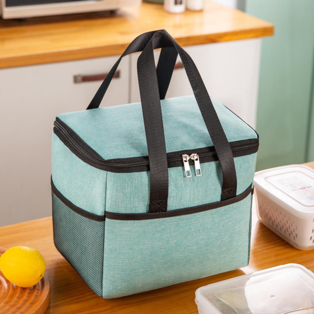 Insulated Bag, Lunch Box Handbag, Aluminum Foil Thick Lunch Box Bag, Suitable For Workers And Primary School Students