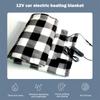 Одеяло с подогревом постоянной температуры 12 В, флисовое одеяло с подогревом для автомобиля, зимнее теплое электрическое одеяло для дома на колесах, каравана, кемпера