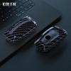 ABS Carbon Fiber Car Key Case Cover For BMW 1 2 3 4 5 6 7 Series X1 X3 X4 X5 X6 X7 F10 F20 F30 G20 G30 G01 F15 F16 G02 G05 F34