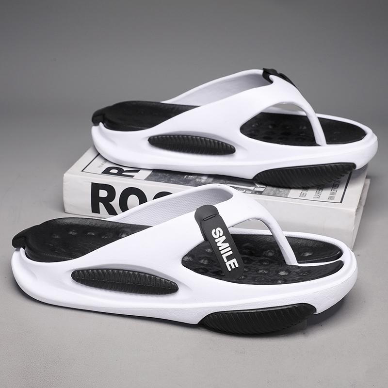 Новые мужские тапочки, модная дорожная повседневная обувь, домашние и уличные шлепанцы, мужские сандалии на нескользящей платформе, взрывной стиль