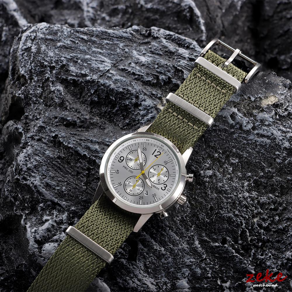 18 мм 20 мм 22 мм Ребристый нейлоновый ремешок для часов для Omega Военные Спортивные Плетеные холщовые браслеты Мужские Женские Водонепроницаемые ремешки Армейский зеленый