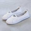 Весна Лето Натуральная Кожа Обувь Женская Плоская Повседневная Обувь Мягкая Удобная Модный Бренд Коровья Кожа Женская Черные Белые Туфли Большой Размер 42