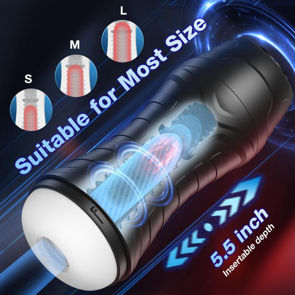 Automatic Electric Masturbator Cup Masturbateur automatique pour homme, stimulateur sous vide