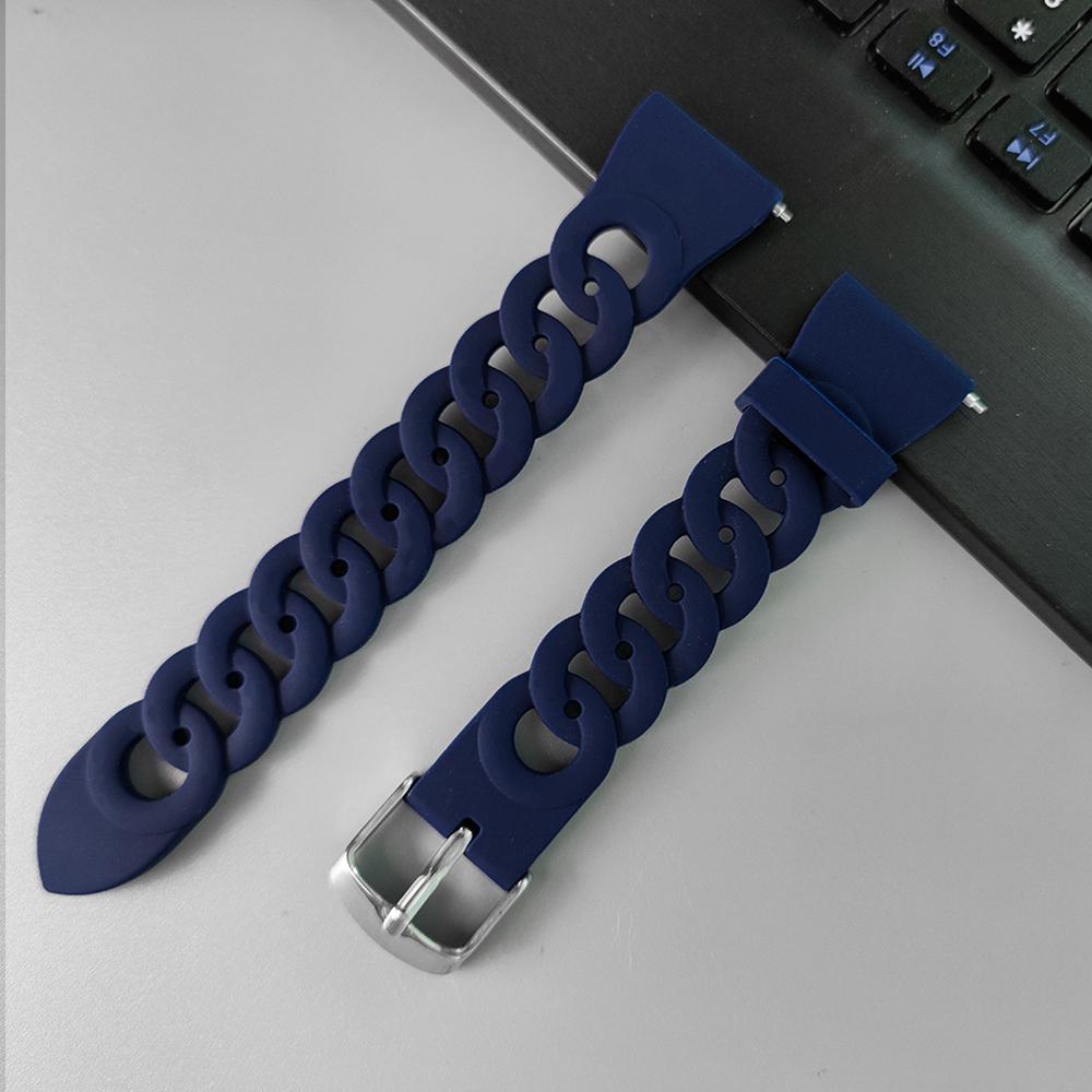 20mm/22mm Silicone band For Amazfit bip/6/5/GTR 4/3 Pro 42mm/47mm/GTR2/stratos 2/3 Watch Bracelet Amazfit GTS 4/2/2e Mini straps