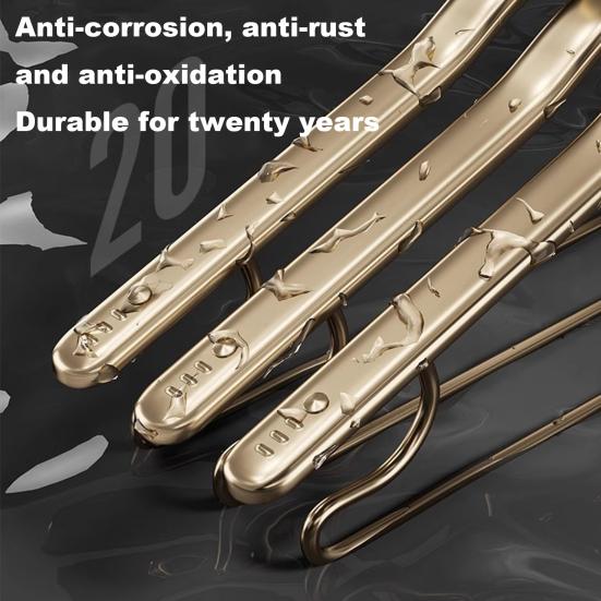 Вешалка с максимальной нагрузкой, антикоррозийная, из алюминиевого сплава, ветрозащитная, гладкая, нескользящая, вешалка для костюма, вешалка для пальто, сушилка для одежды, гардероб