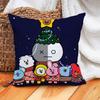 Cartoon B-BT-T-21 Christmas Pillow Case Home Cushion Cover Suitable For Office Sofa Car Suitable For All Seasons