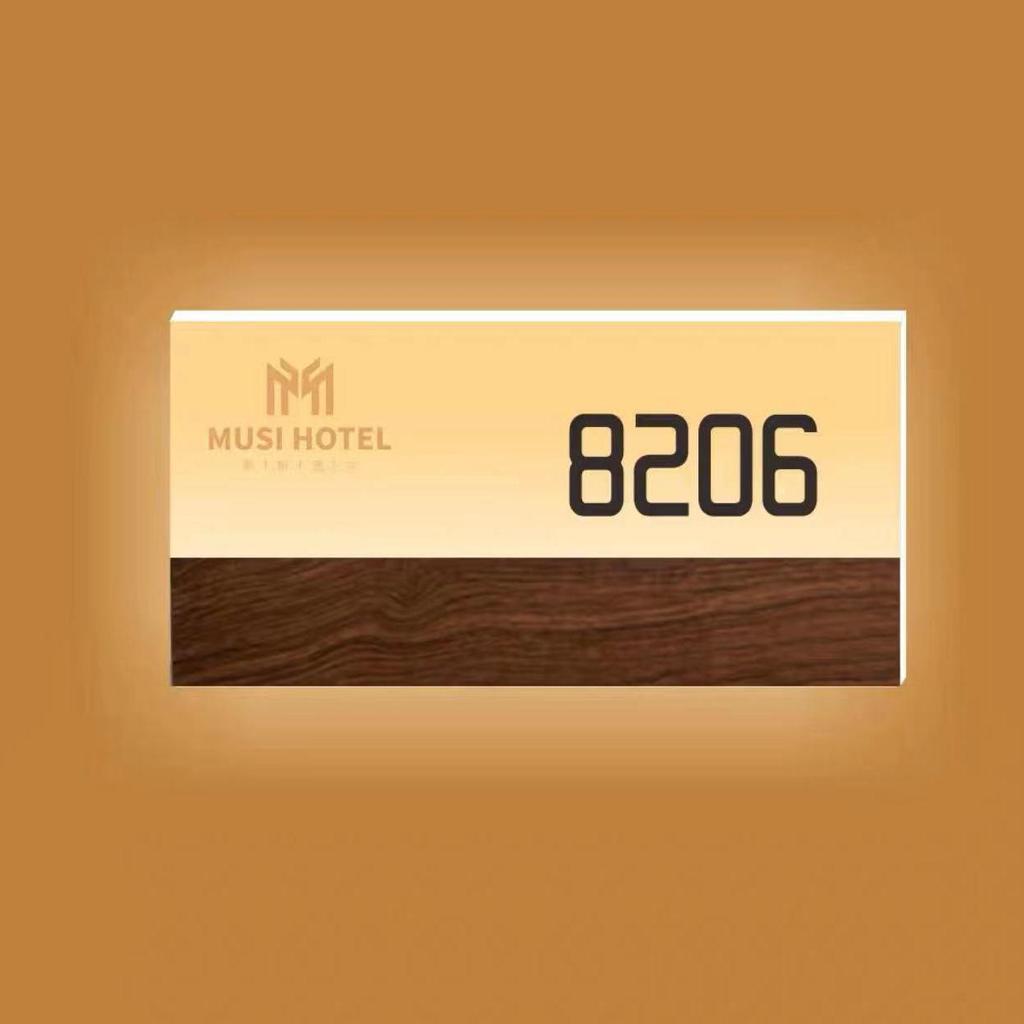 Guesthouse LED Acrylic Door Sign for Private Room