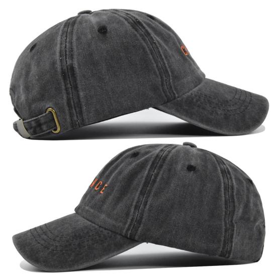 Бейсбольная кепка унисекс с вышивкой и потертостями с длинными полями, регулируемым отверстием для хвоста, защитой от ультрафиолета и солнца, легкая спортивная кепка для взрослых на открытом воздухе