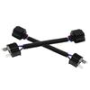 2pcs H4 Male To H13 Female Connector Car Pigtail Wire Wiring Harness Adapters for Ford
