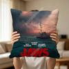 JJAWS  Steven Movie Spielberg Sofa Couch Pillow Cover Cushion Case Home Bed Car Living Room Decoration