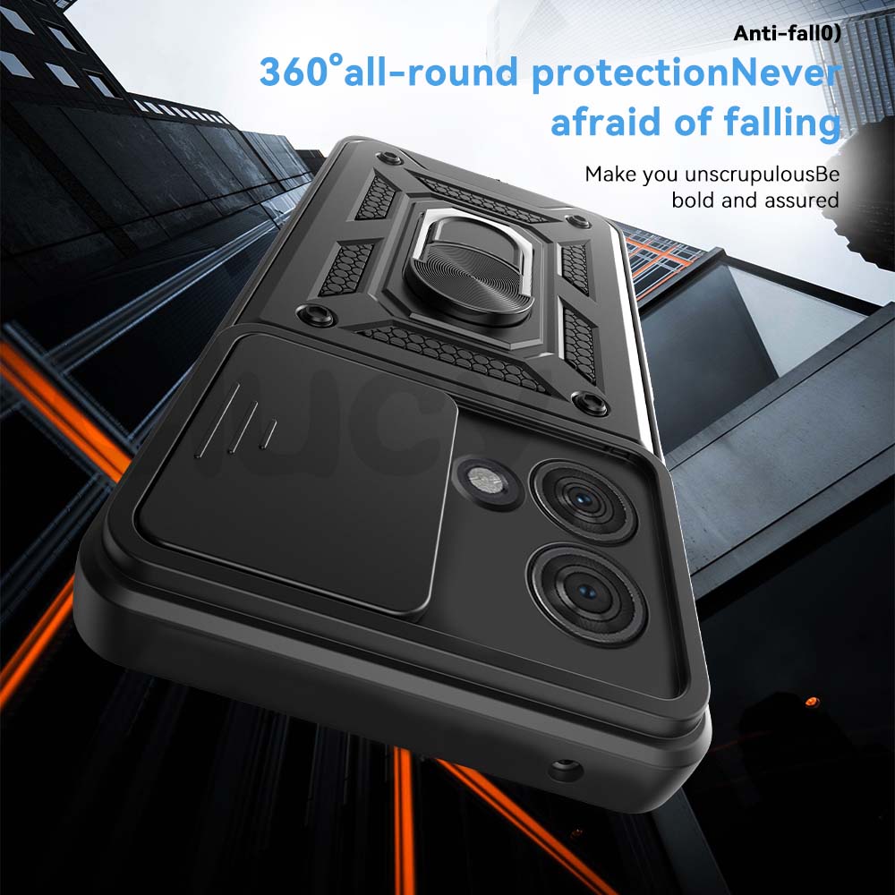 Для Motorola Mote Edge 50Ultra 50Pro 50Fusion Case Slide Camera Shockproof Armor для Motorola Moto Edge 40 Neo Ultra Pro Cover