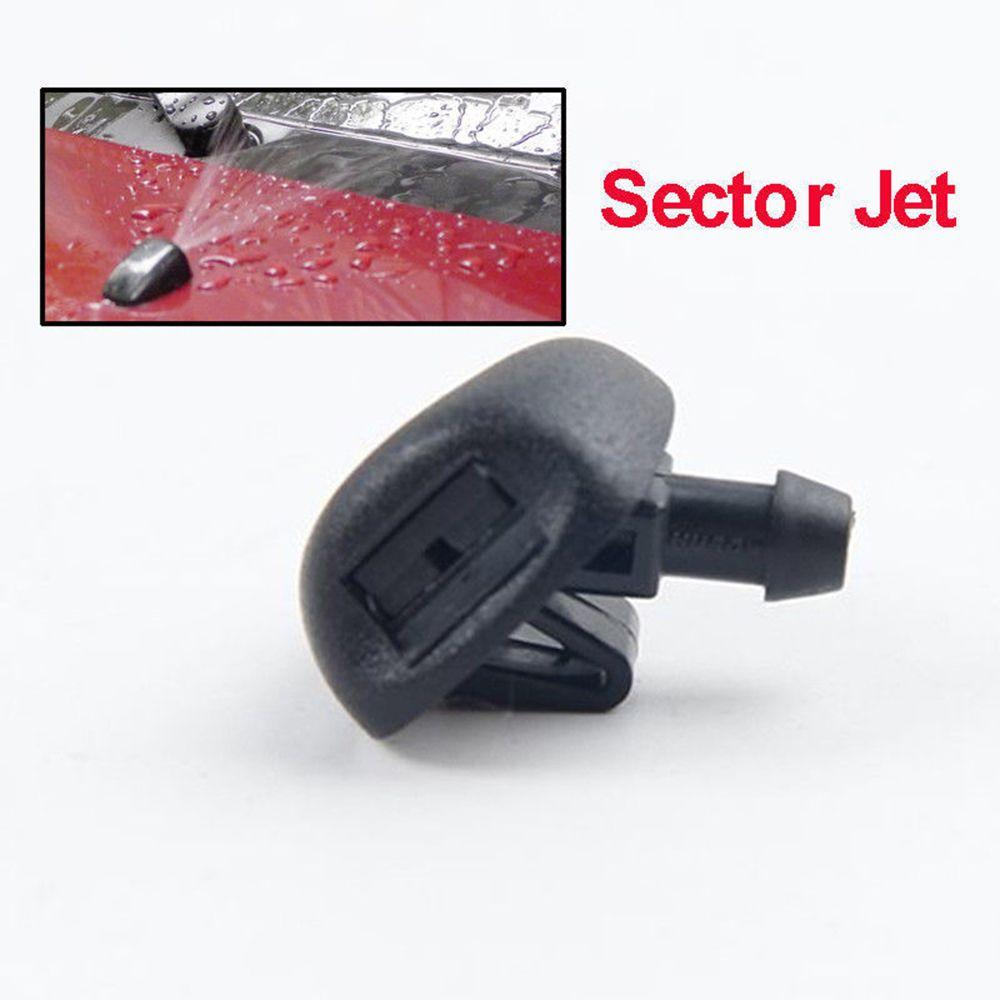 2 шт. пластиковая форсунка для мытья переднего стекла автомобиля, распылитель воды, автомобильные принадлежности