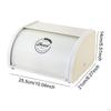 Bread Box Container Roll Top Holder Bin Keeper for Table