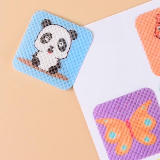 10 Листов Репеллентных Пластырей-Наклеек от Комаров Мгновенная Долгосрочная Защита Натуральное Эфирное Масло Растений Насекомое Пластырь Безопасный для Детей Женщин На Улице