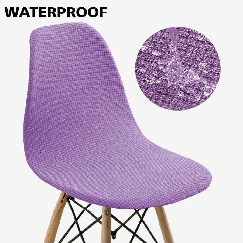 Водонепроницаемый чехол для стула, эластичный однотонный чехол для стула, для бара, отеля, дома, гостиной, съемный защитный чехол для мебели