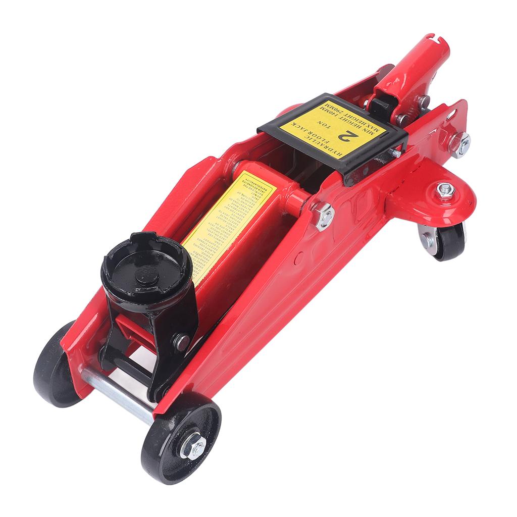 Напольный домкрат 2т Гидравлический домкрат на тележке 140?290 мм с поворотными колесами для ремонта подъема автомобиля