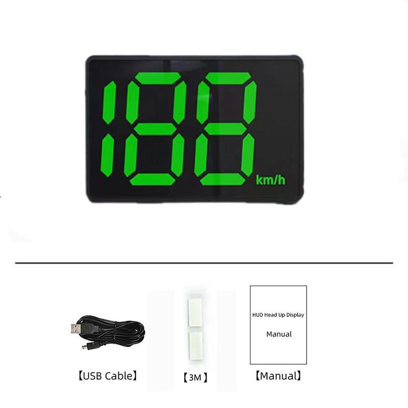 GPS Автомобильный цифровой спидометр Hud Head-Up Display Eletronicos Speed Gadgets Inteligentes Для всех автомобилей Датчик скорости Счетчик км/ч