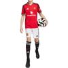 adidas Манчестер Юнайтед 25/26 Домашние Шорты Серия Aeroready Быстросохнущие Футбольные Шорты Детские шорты JP3017
