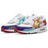 Nike Женские кроссовки Air Max 90 Safari Mix White Light-Curry Habanero-Red DH5075-100