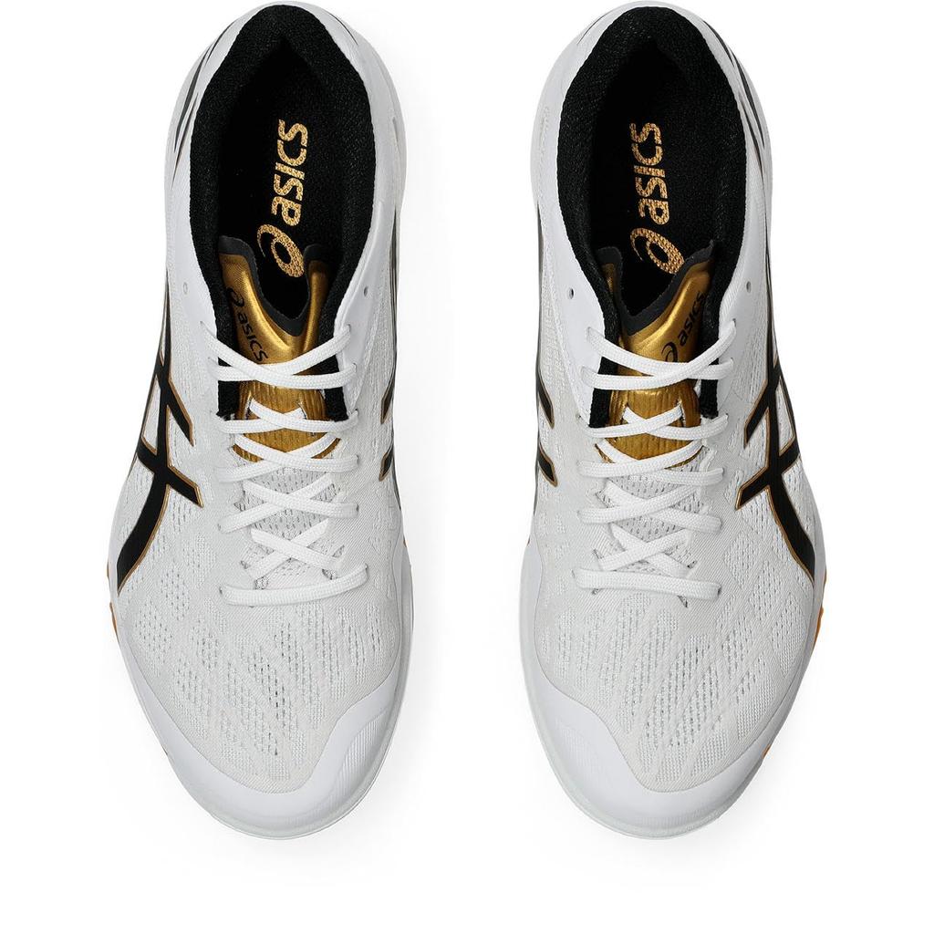 Обувь для настольного тенниса ATTACK DOMINATE FF 2 1073A010 Унисекс 103 см 2E [Asics] (Белый черный) 24,0